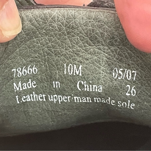 Clarks Men’s Black Shoe Size 10 - Picture 4 of 7